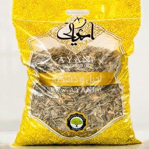 تخمه آفتابگردان طعم لیمویی